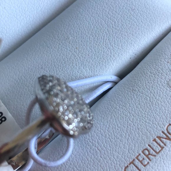 NIB Isabella M. Boston Sterling Silver Heart Ring | Size 7 - Picture 5 of 7